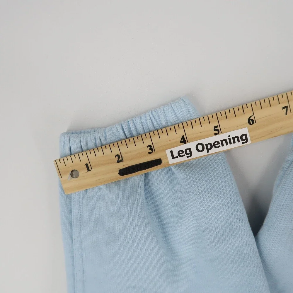 Martin Asbjorn MA Sweatpants Mens Small Light Blue French Terry‎ Jogger Pockets